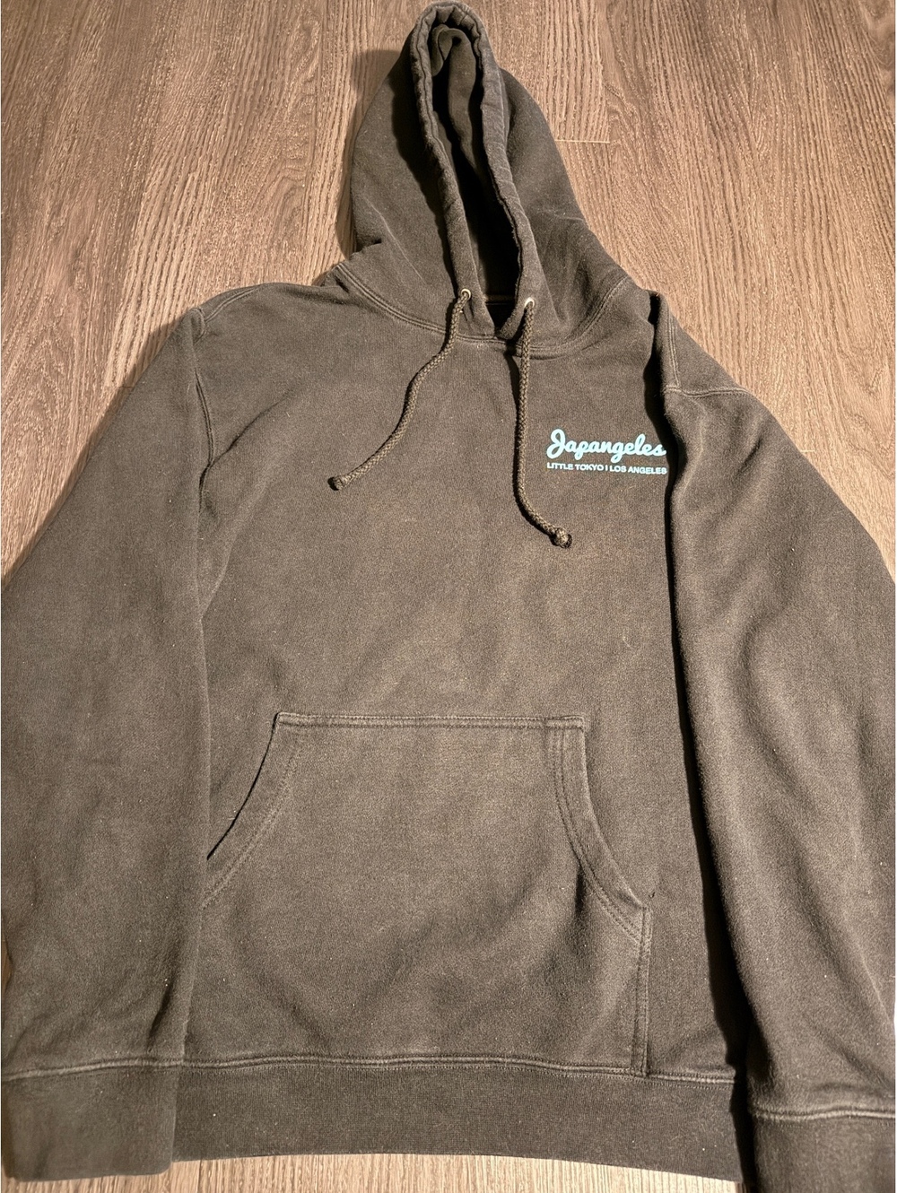 Japangeles Little Tokyo Script Origami Crane Hoodie M
